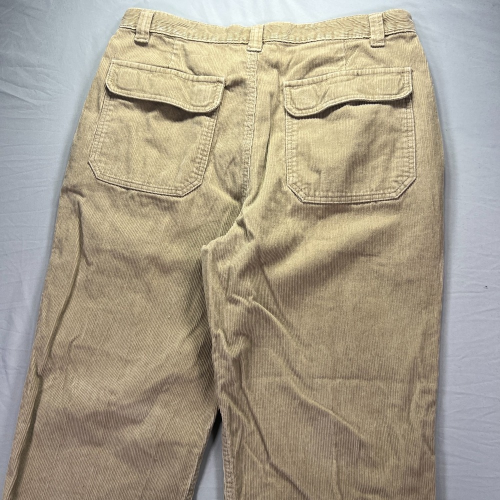Vintage Y2K Corduroy Pants Mens 36x32 Baggy Straight Leg Thin Whale Heavy Preppy